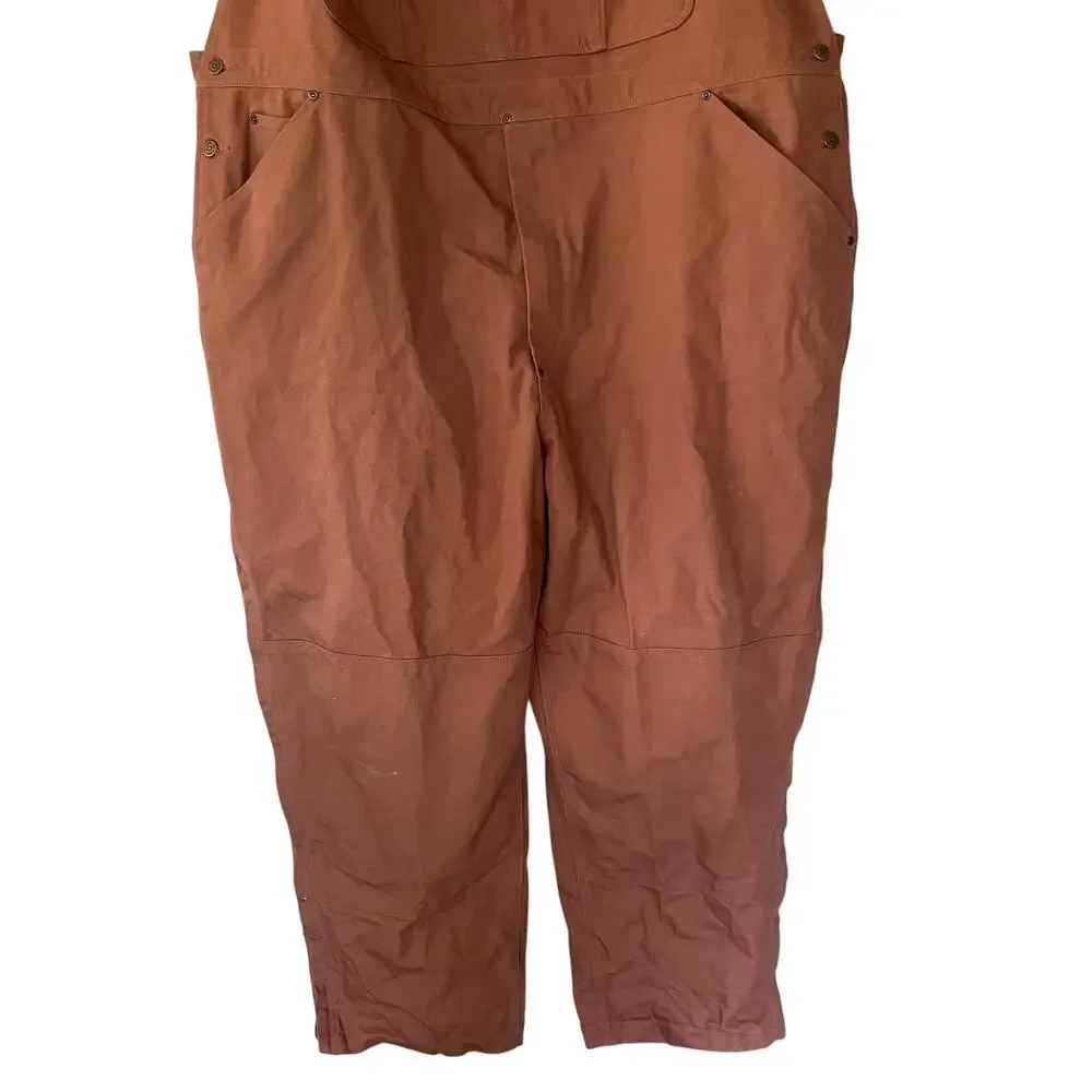 Cabela's Bib Overalls 5XL Reg Men's Unlined Duck Work Outdoor Gear 100% Cotton